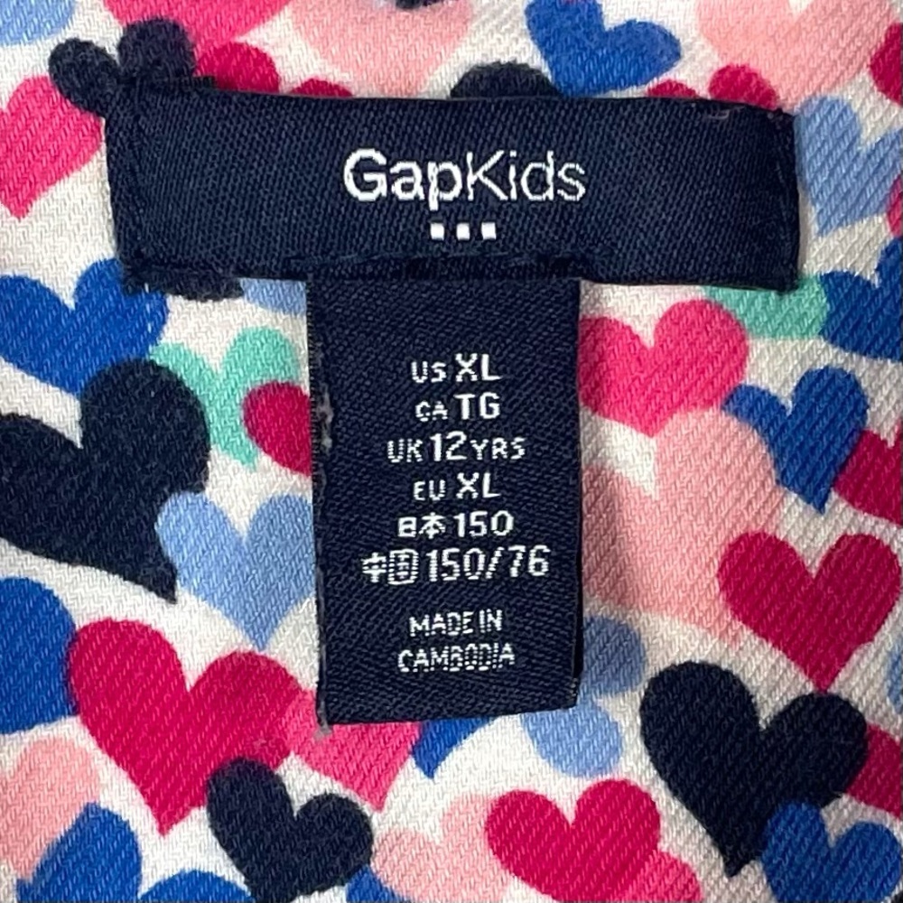 Gap Kids Heart Long Sleeve Blouse - Picture 3 of 4